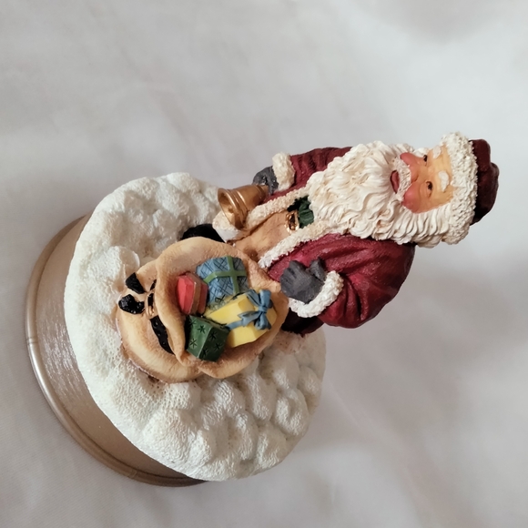 Christmas Santa Claus Figurine Candle Topper - Picture 4 of 16